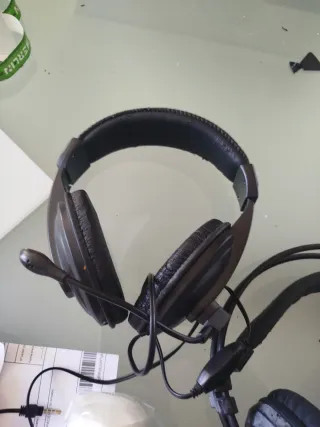 Dos Auriculares con micrófono