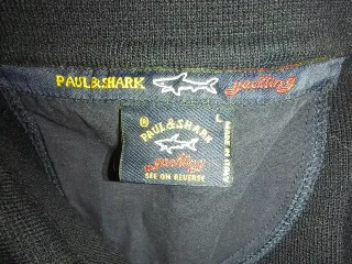 Polo Paul & Shark manga larga rayas L
