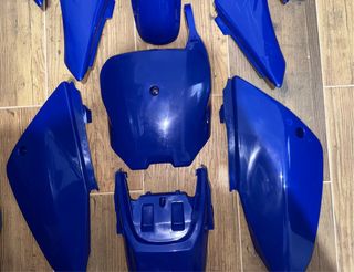 Plasticos carenados azul pit bike CRF70
