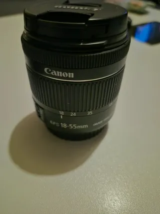 Canon 200D + 2 objetivos (18-200 y 18-55)