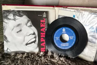 Lote vinilos 7” (90+) Raphael, Sinatra, karina