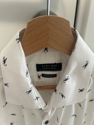 Camisa Zara Man Escorpiones Talla XL