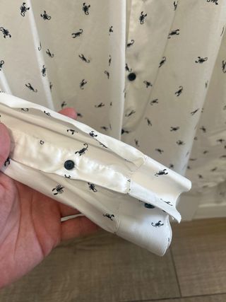 Camisa Zara Man Escorpiones Talla XL