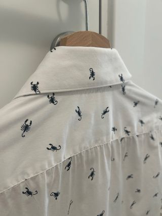 Camisa Zara Man Escorpiones Talla XL