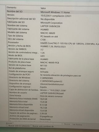 Huawei Matebook X Pro Gris/Plata