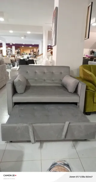 Súper oferta Sofá cama gris