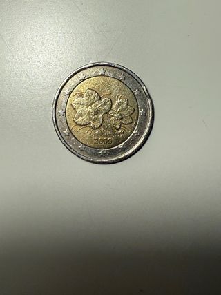 Moneta 2 Euro Fiori 2000