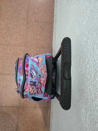 Mochila Totto desmontable con estampado