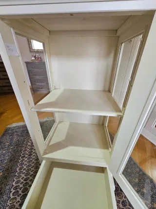 Vetrinetta in legno stile shabby