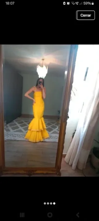 Traje de flamenca nuevo a medida(No negociable)