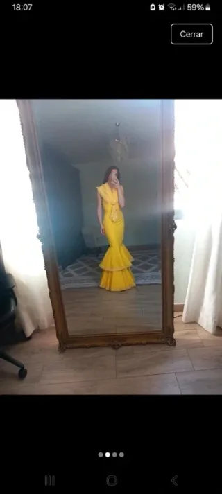 Traje de flamenca nuevo a medida(No negociable)