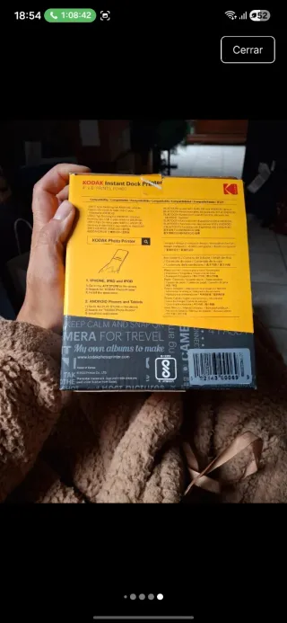Impresora de fotos.