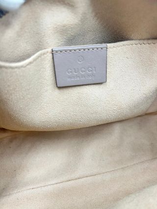 Borsa Gucci Marmont Pelle Beige/Rosa