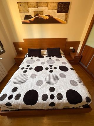 Dormitorio completo madera