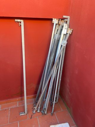 Estructura para carpa de mercado 6x3m