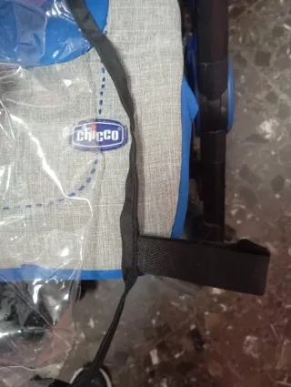 Silla de paseo Chicco azul y gris