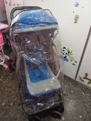 Silla de paseo Chicco azul y gris
