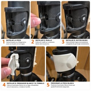 Clip Fijador Manillar Bugaboo Bee 3 Recambio