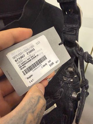 Borsa Balenciaga La Cagole Nera