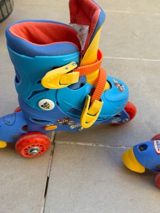 Patines 3 Ruedas Patrulla Canina Ajustables