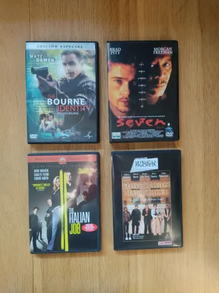 Lote 8 Películas Acción DVD. También por separado.