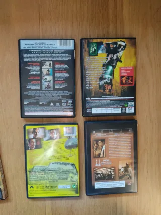 Lote 8 Películas Acción DVD. También por separado.