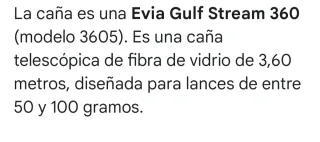 Caña Surfcasting Evia Gulfstream 3.60