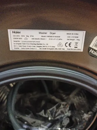 Lavadora Haier 8kilos Direct Motion