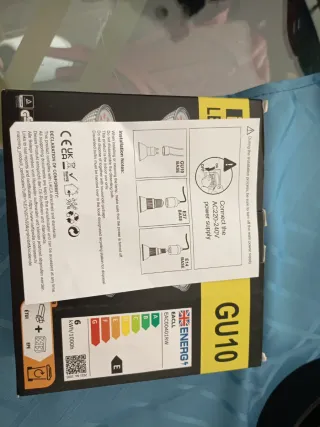 Foco LED GU10 EACLL 6W 770lm Blanco Cálido