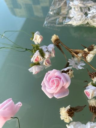 Flores y Cuerda para Manualidades