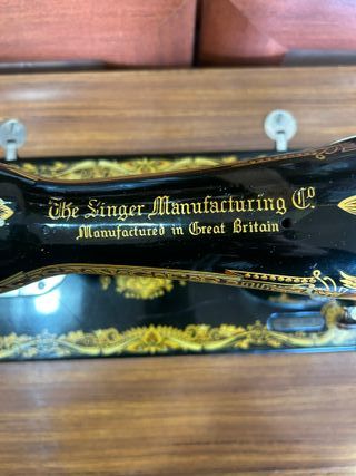 Máquina de coser SINGER Antigua Mod. 15 "Esfinge"