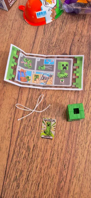 Kinder Joy Creeper Minecraft