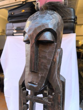 Escultura Africana Madera Grande 200cm