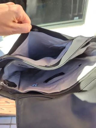 Bolso Mochila SLANG Negro/Gris