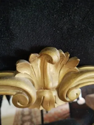 Specchiera vintage legno intagliato anni 50-60