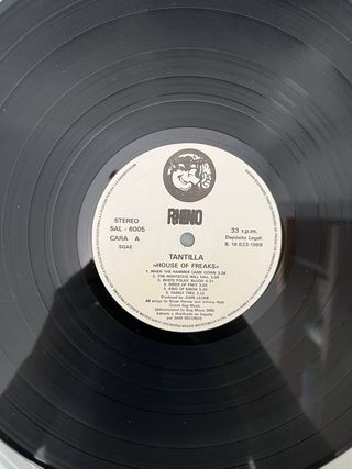 Vinilo House Of Freaks - Tantilla