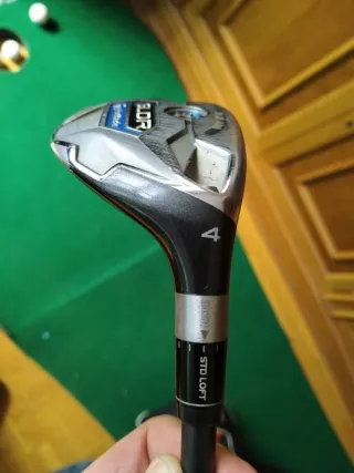 Híbrido 4 TaylorMade SLDR 21° Fujikura stiff fiex