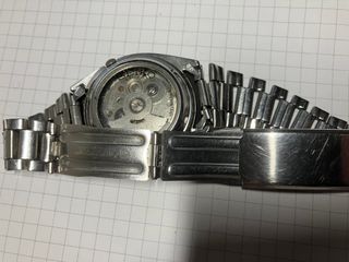 Reloj Seiko Automático Vintage Plata Blanco