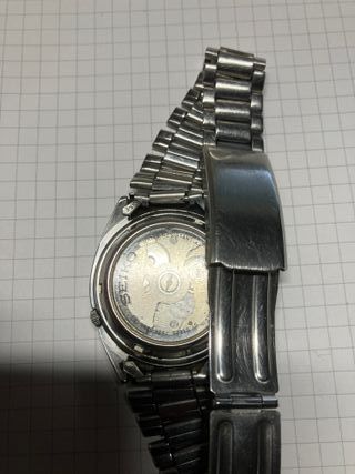 Reloj Seiko Automático Vintage Plata Blanco