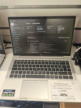 EliteBook 840 HP G7 16GB 512GB SSD