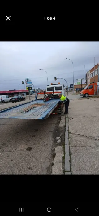 Se vende camión grua, 2 ejes