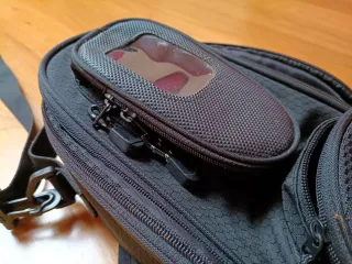 Bolsa depósito moto IXS imantada