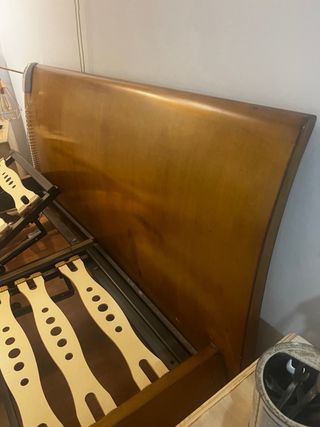 Cama 160cm con 2 somieres articulados