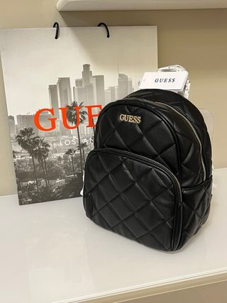 Zaino Guess trapuntato nero