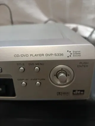 Reproductor DVD Sony DVP-S336 + 9 Películas
