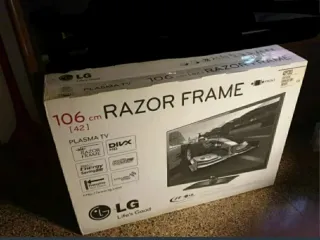 TELEVISOR LG 42" (NUEVO SIN ABRIR) + REGALO