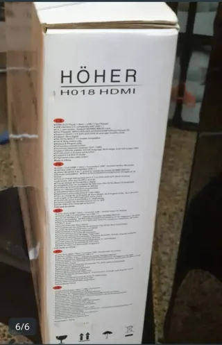 TELEVISOR LG 42" (NUEVO SIN ABRIR) + REGALO