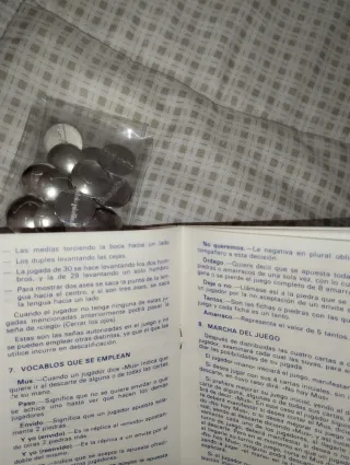 Baraja de cartas para juego de mus.