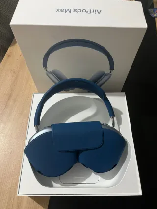 AirPods Max Azul Marino y Plateado