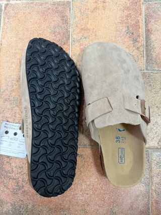 Sandalias Birkenstock Beige Talla 38